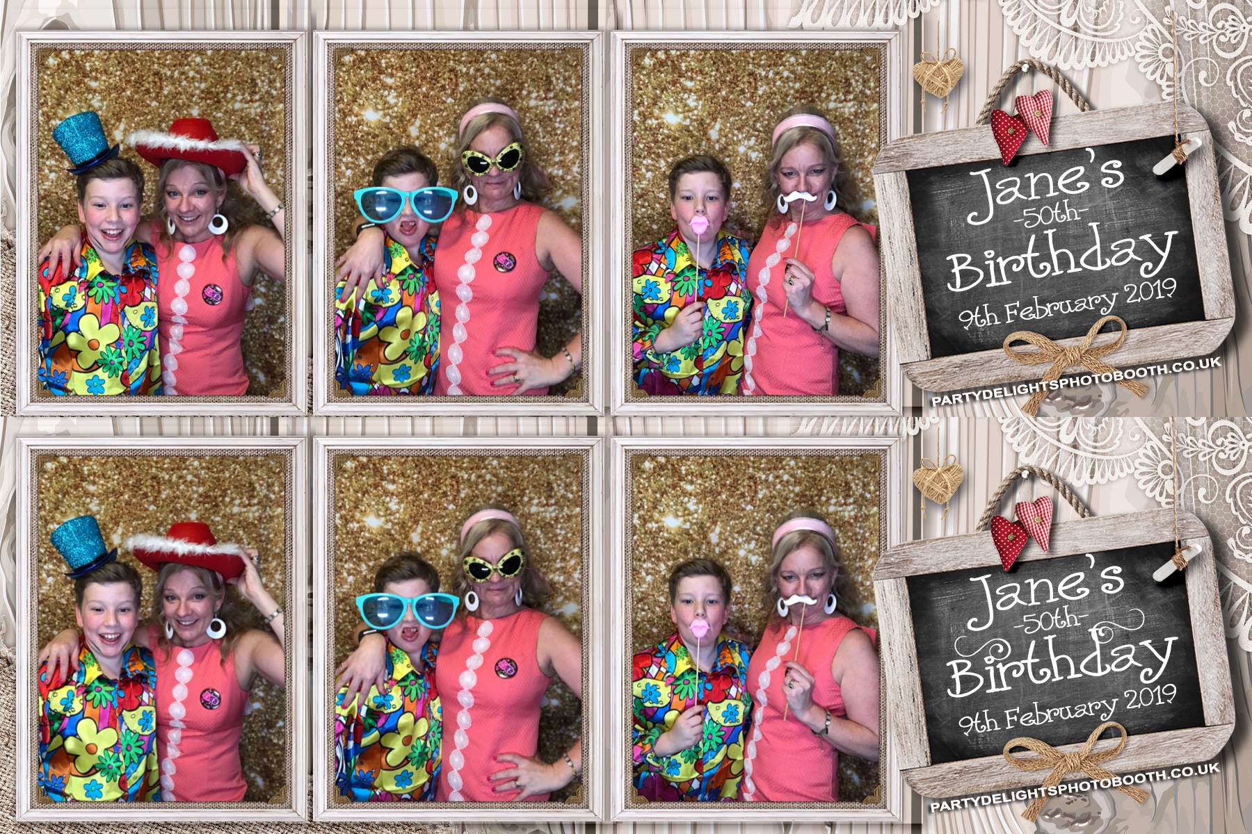 Jane’s 50th - Prints | View more photos from the event at gallery.partydelightsphotobooth.co.uk/u/PartyDelightsPhotoBooth/Jane’s-50th-Prints